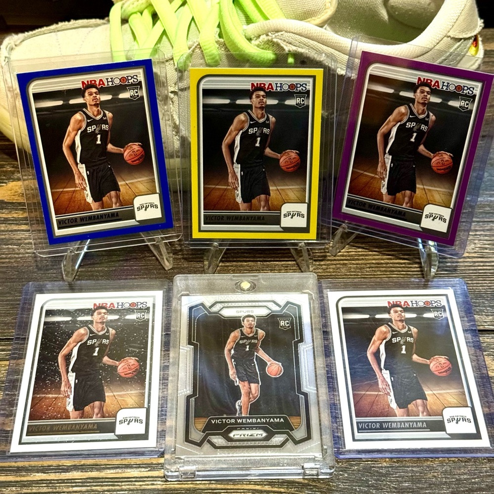 2023/24 Wemby Lot - Panini/Hoops/Prizm RC’s